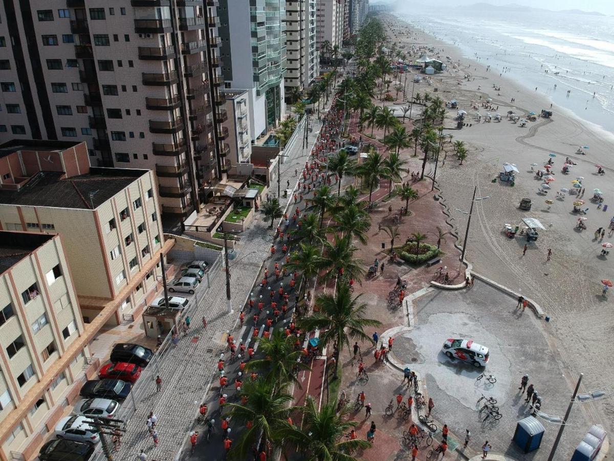 Apartamento De Frente O Mar Praia Grande Hotel Solemar Exterior foto